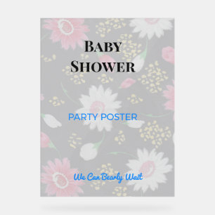 Baby Shower Decorations Party Signs Elegant