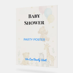 Baby Shower Decorations Party Signs Elegant