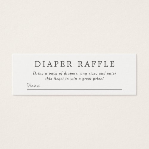Baby Shower Diaper Raffle  Ombre Rose Glitter