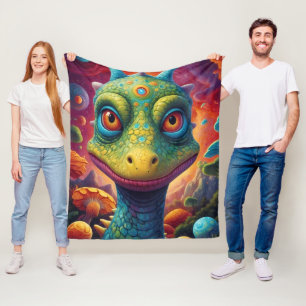 Baby shower Dino-Mite Fleece Blanket