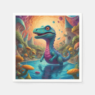  Baby shower Dino-Mite Napkins