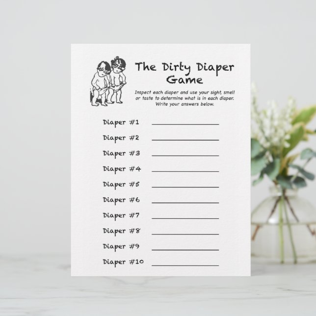 baby-shower-dirty-diaper-game-zazzle for Free Printable Dirty Diaper Game Baby Shower Dirty Diaper Game | Zazzle for Free Printable Dirty Diaper Game