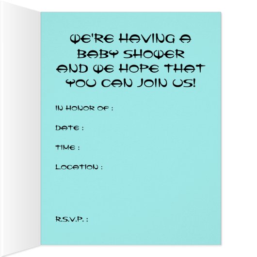 baby shower (dolphin cocoon) (Inside (Right))