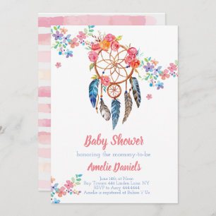 Baby Shower Dream Catcher Invitation