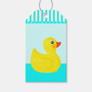 Baby Shower Duck Favors Gift Tags