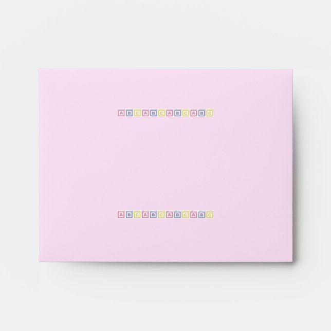 Baby Shower Envelope (Front)