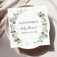 Baby Shower Eucalyptus Greenery Boho Rustic