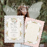 Baby Shower Fairy Tea Party Teapot N Cups Invitation at Zazzle