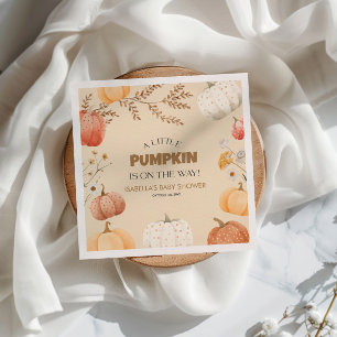 Baby Shower Fall Pumpkin  Napkins