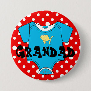Baby Shower Family Names- Favor Pinback Button