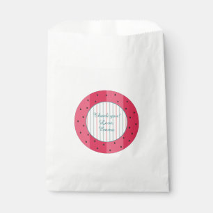 Baby Shower Favor Bag "Watermelon Umbrella"