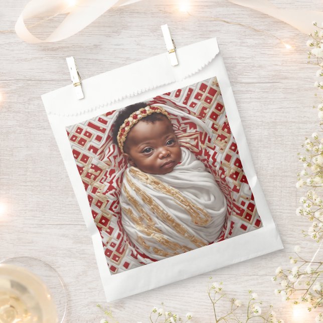 Baby Shower Favor Bags (Clipped)