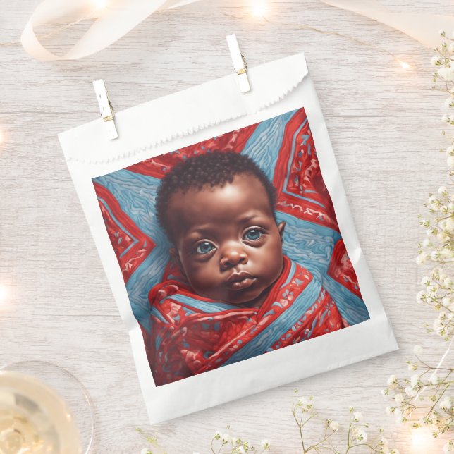 Baby Shower Favor Bags (Clipped)