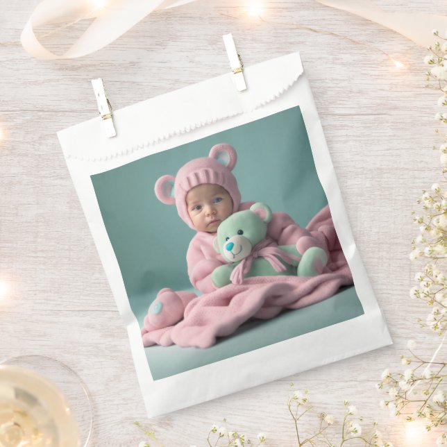 Baby Shower Favor Bags (Clipped)