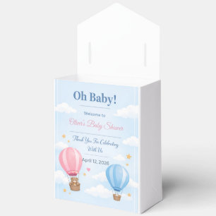 Baby Shower Favor Box Baby Shower Box   Oh Baby