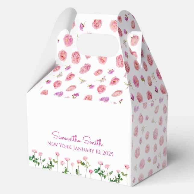 BABY SHOWER FAVOR BOXES (Back)