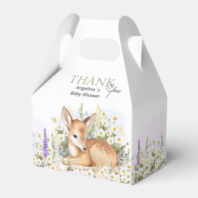 Baby Shower Favor Boxes. Boxes (Front Side)