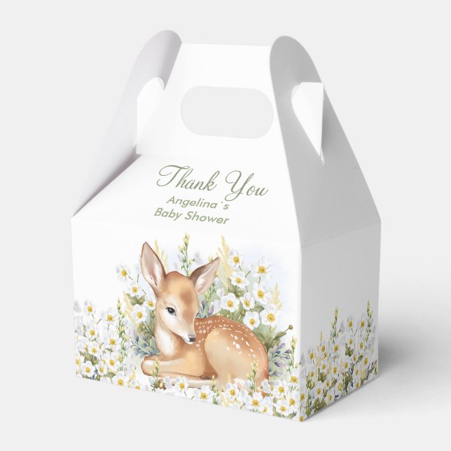 Baby Shower Favor Boxes. Favor Boxes (Front Side)