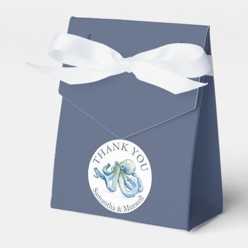Baby Shower Favor Boxes Template Octopus