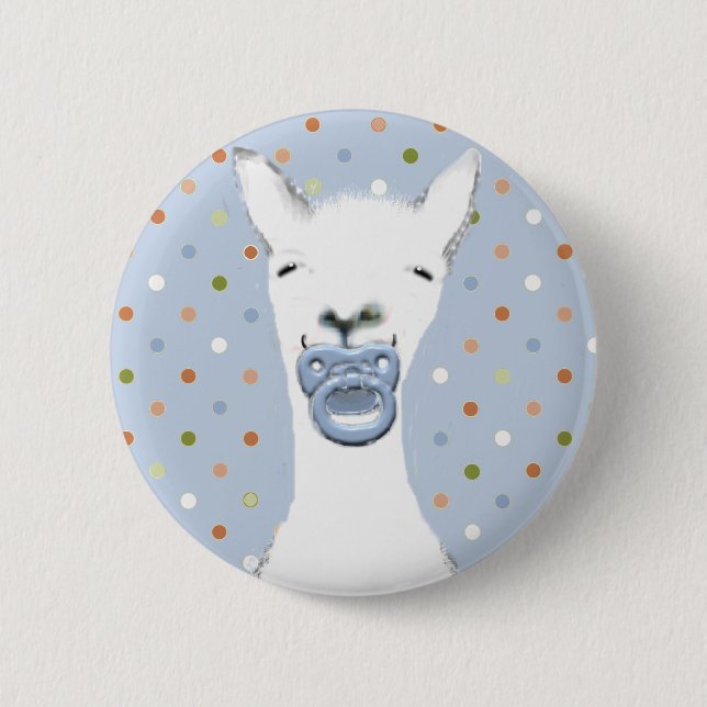 Baby Shower Favors Button (Front)