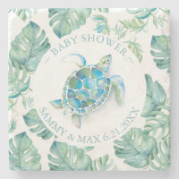 Baby Shower Favors Tropical Sea Turtle
