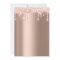 Baby Shower Feet Glitter Rose Gold Drips  Boy Girl