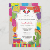 Baby Shower Fiesta! Mexican Themed Shower Invite (Front/Back)