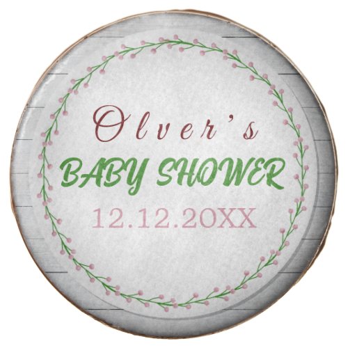 Baby Shower Flower Garden Chocolate Covered Oreo