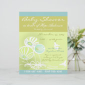 Baby Shower Flowers and Bees (Standing Front)