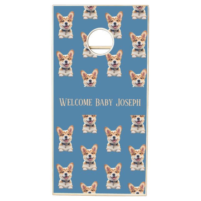 Baby Shower Game Customizable Name & Due Date  (Left)