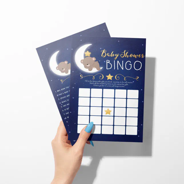 Baby Shower Games Find The Guest Quest, Baby Bingo Zazzle