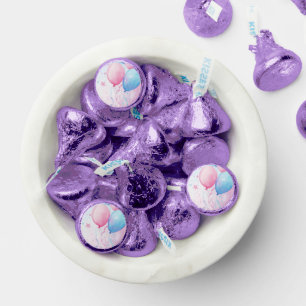 Baby Shower gender reveal  Hershey®'s Kisses®