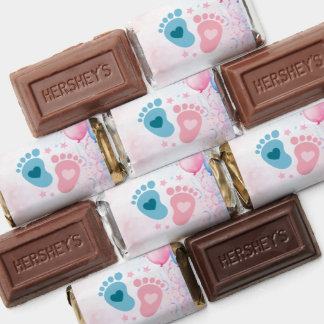 Baby Shower Gender Reveal Hershey's Miniatures