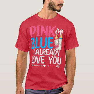 Baby Shower Gender Reveal Party Baby Party Gender  T-Shirt