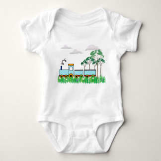 Baby Shower gift - t-shirts - boys little train