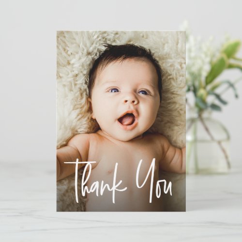 Baby Shower Gift Thank you Custom Photo