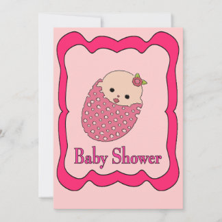 Baby Shower Girl Announcements