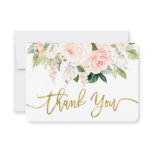 Baby shower girl anthurium thank you card Baby shower girl anthurium thank you card