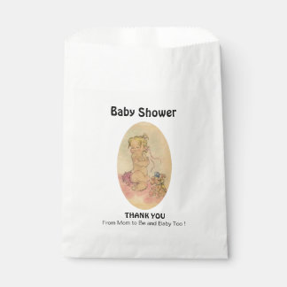Baby Shower Girl Favor Bag