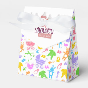 Baby Shower Girl Favor Box