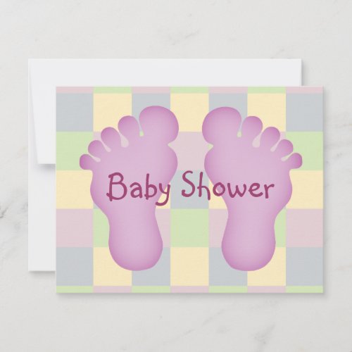 Baby Shower girl Invitation