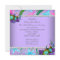 Baby Shower Girl Pink Teal Blue Purple Shoe