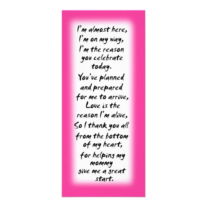 Inspirational Quotes For Baby Shower Cards Daily Motivational Quotes