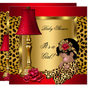 Girl Leopard Baby Shower Gifts On Zazzle