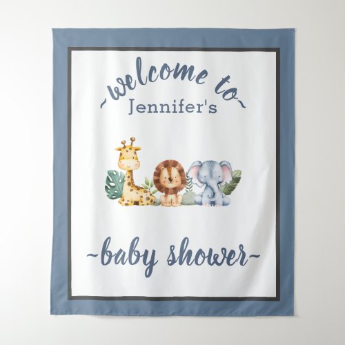 Baby Shower girl  Tapestry