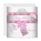 Baby Shower Girl White Pink Princess Tiara Magical