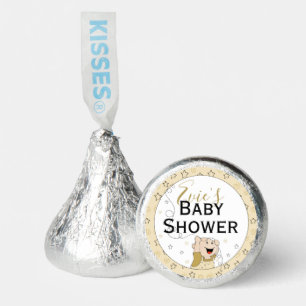 Baby Shower Gold Black Stars Baby Hershey®'s Kisses®