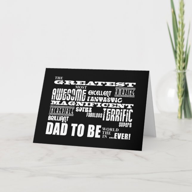 Baby Shower Greatest Best Future Fathers Dad to Be Invitation (Front)