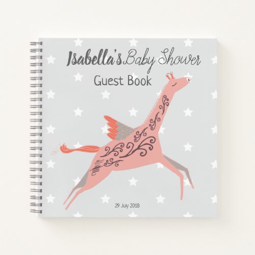 Baby Shower Guest Book Blank Pages