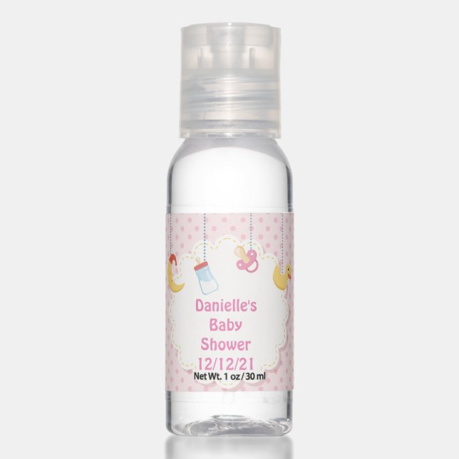 Baby Shower Hand Sanitizer (Front)